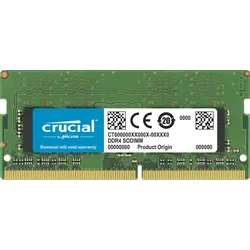 CRUCIAL Arbeitsspeicher "CT2K32G4SFD832A", grün, 64GB Kit (2x32GB), 3200 MHz, Arbeitsspeicher