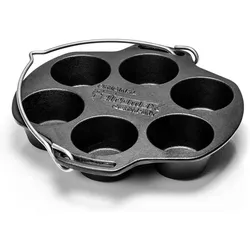 Petromax Muffinform aus Gusseisen schwarz No Size