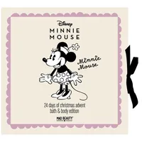 MAD Beauty – Disney MINNIE MOUSE Adventskalender mit 24 Make up & Kosmetik Produkten, Wellness Adventskalender für Frauen mit Gesichtsmaske, Bodylotion, Haargummi – Weihnachtskalender Beauty