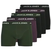 JACK & JONES 5er-Pack Trunks in Plum Perfect |