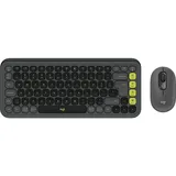 Logitech POP Icon Combo US Grafit und Grün