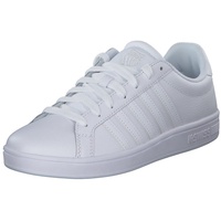 K-Swiss Court Tiebreak Sneaker in Weiß, Größe 11