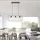 just light. Franky 3-flg. E27 69 x 120 cm rechteckig schwarz