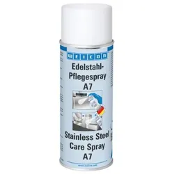 Edelstahlpflege-Spray A7 | kraftvolle Reinigung sowie Schutz und Pflege von Edelstahl im Lebensmittelbereich | 400 ml | farblos, transparent