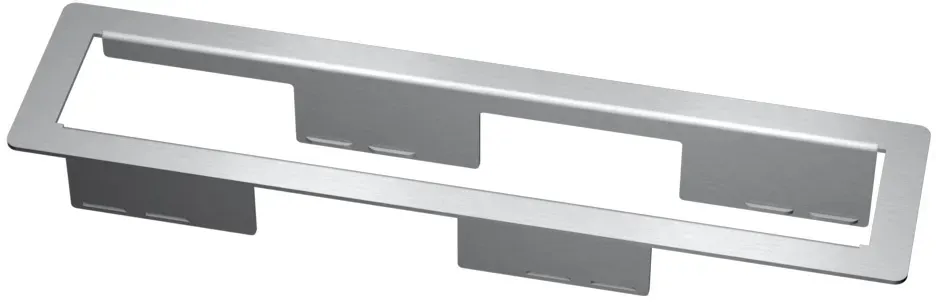 Kindermann CablePort frame 6-fach - Alu eloxiert