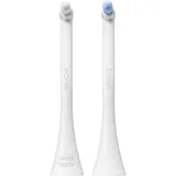Curaprox Hydrosonic Bürstenköpfe Single Duo – Für präzise Reinigung von Zahnspangen, Implantaten & Zahnfleischrand | Ersatzköpfe für Schallzahnbürsten, 2er-Pack | Schweiz