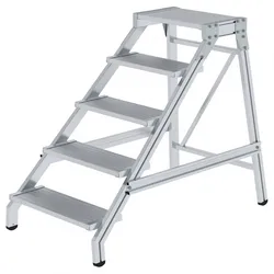 MUNK Aluminium Montagetritt starr 5 Stufen