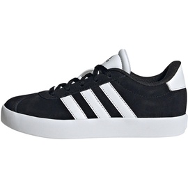 adidas Vl Court 3.0 K Unisex Kinder Sneaker, Core Black Cloud White, 36