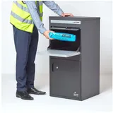 Homescapes Smart Parcel Box grau