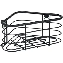 Wenko Eckablage Trestina 25 cm x 10,5 x cm x 16,5 cm Edelstahl Schwarz