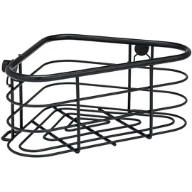Wenko Eckablage Trestina 25 cm x 10,5 x cm x 16,5 cm Edelstahl Schwarz