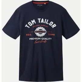 Tom Tailor T-Shirt blau XXXL