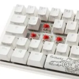 Ducky One 3 Classic Pure White SF Gaming Tastatur, RGB LED - MX-Red DE (DKON2167ST-RDEPDPWWWSC1)