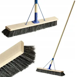 Kadax Straßenbesen 80 cm Schwarz