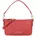 Schultertasche Kunstleder Red
