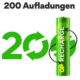 GP Recharge Micro AAA 800 mAh 4 St.