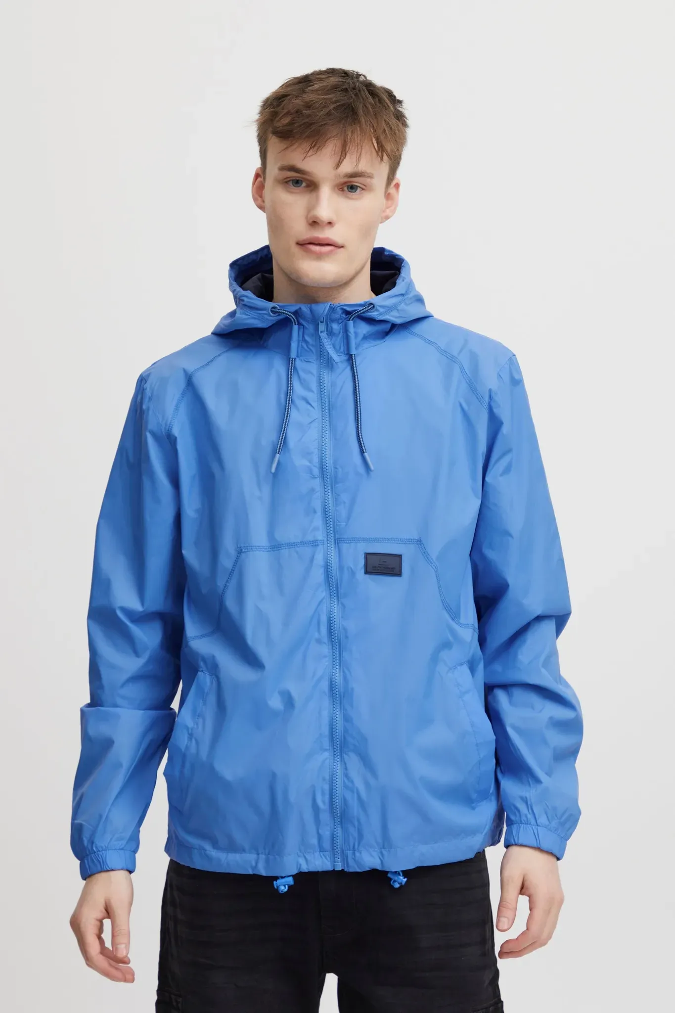 Regen- und Matschjacke BLEND "BLEND BHOuterwear" Gr. XL, blau (regatta) Herren Jacken Übergangsjacken