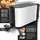 Arendo Frühstücksset, 1,5L Wasserkocher, Langschlitz Toaster 4-Scheiben, Weiß