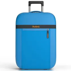 Rollink Aura Cabin faltbarer 2-Rollen Kabinentrolley S 55 cm dive blue