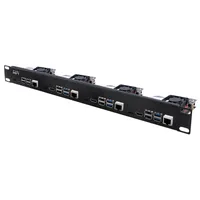 Waveshare 1U Rack Kit für Raspberry Pi 4 Einheiten