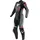 Dainese Fulminea Damen 2-Teiler Motorrad Lederkombi, Schwarz/Hellblau/Pink, Größe 44