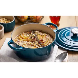 Le Creuset Signature Bräter 24 cm rund deep teal