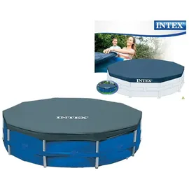 Intex Abdeckplane für Frame Pool 366 cm blau 28031