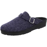 Rohde Herren Hausschuhe Pantoffeln Filz Neustadt-H 2764, Größe:44 EU, Farbe:Blau - 44 EU