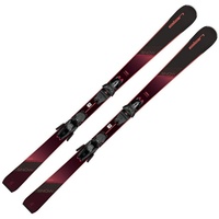 elan Ski, Damenski Ski Elan Snow / White Parabolic Rocker + Bindung EL9.0 schwarz 158 cm