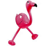 NET TOYS Deko Flamingo aufblasbar Dekoration Beach Party 50,8 cm Schwimmtier Strandparty Accessoire Junggesellenabschied