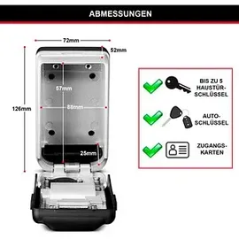 Master Lock Schlüsseltresor Select Access 5425EURD