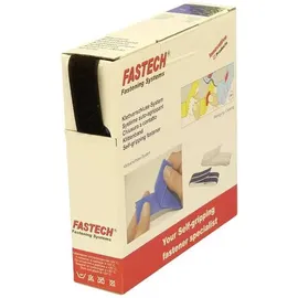 FASTECH® B25-SKL02999910 Klettband zum Aufkleben Hotmelt Flauschteil (L x B) 10m x 25mm Schwarz 10m
