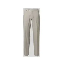DANIEL HECHTER Regular Fit Anzughose mit Bügelfalten, beige 56