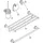 Hansgrohe Badaccessoire-Set 5-teilig Silber