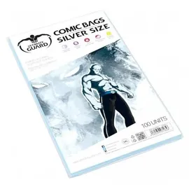 Ultimate Guard Comic Bags Silver Size (100) - Transparent