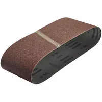 WOLFCRAFT Gewebe-Schleifbänder 75 x 533 mm 9 Stück Körnung 40/80/120
