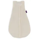 Träumeland Baby Schlafsack LIEBMICH Baumwollmusselin Beige 70