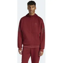 adidas Future Icons 3-Streifen Herren, Kapuzensweater, grün - XL,