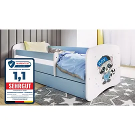raumhirsch furniture Kinderbett Raumhirsch 80 x 180 cm Holzwerkstoff blau