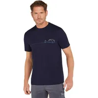 Icebreaker Merino 150 Tech Lite Single Line Camp T-Shirt (Größe L