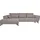 werk2 Eckcouch Polyester 2-Sitzer Beige