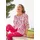 GOLDNER Kurzarmbluse Druckbluse mit floralem Design bunt 20
