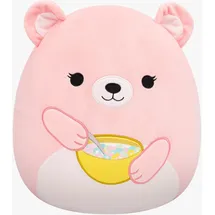 Squishmallows Hominy Bär 30 cm Rosa/Mehrfarbig