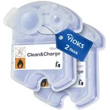 VIOKS 2x Reinigungskartusche Ersatz für Braun CCR2, 340 ml Desinfizierend für Rasierer Clean&Charge