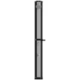 Zelsius Multifunktionsbrause Solardusche Taree, 60 Liter, Schwarz/Silber silberfarben