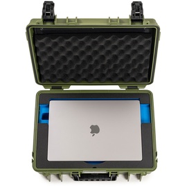 B&W International B&W Outdoor Case Typ 5040 für Macbook Pro 16" 16,20 l - Grün