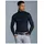 TRIGEMA Rollkragenshirt "TRIGEMA Rollkragenshirt", Herren, Gr. XL, blau (navy), Feinstrick, 95% Baumwolle, 5% Elastan, Basic, normal, ohne Ausschnitt, Shirts
