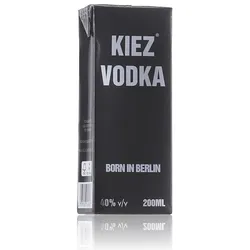 Kiez Vodka das Original 40% Vol. 0,2l - die erste Spirituose der Welt im TetraPak