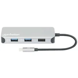 Manhattan USB-C 8-in-1-Dockingstation mit Power Delivery