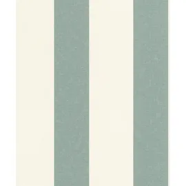 Rasch Textil Vliestapete Florentine III 10,05 m x 0,53 m 485448 Blau/Weiß